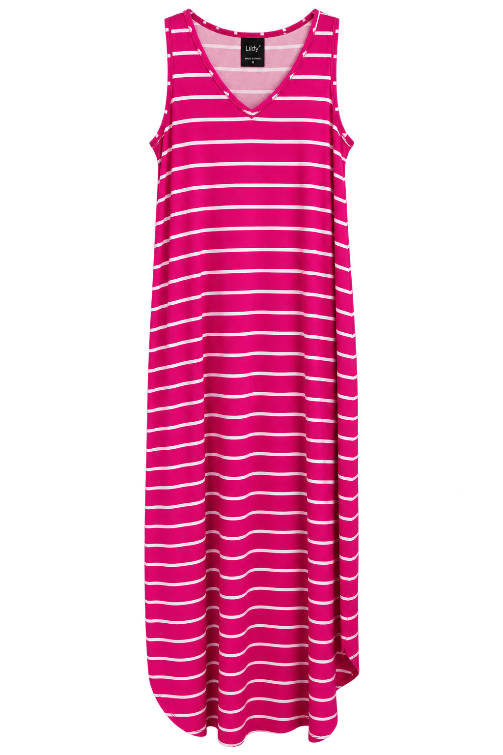 Pink Striped Dress